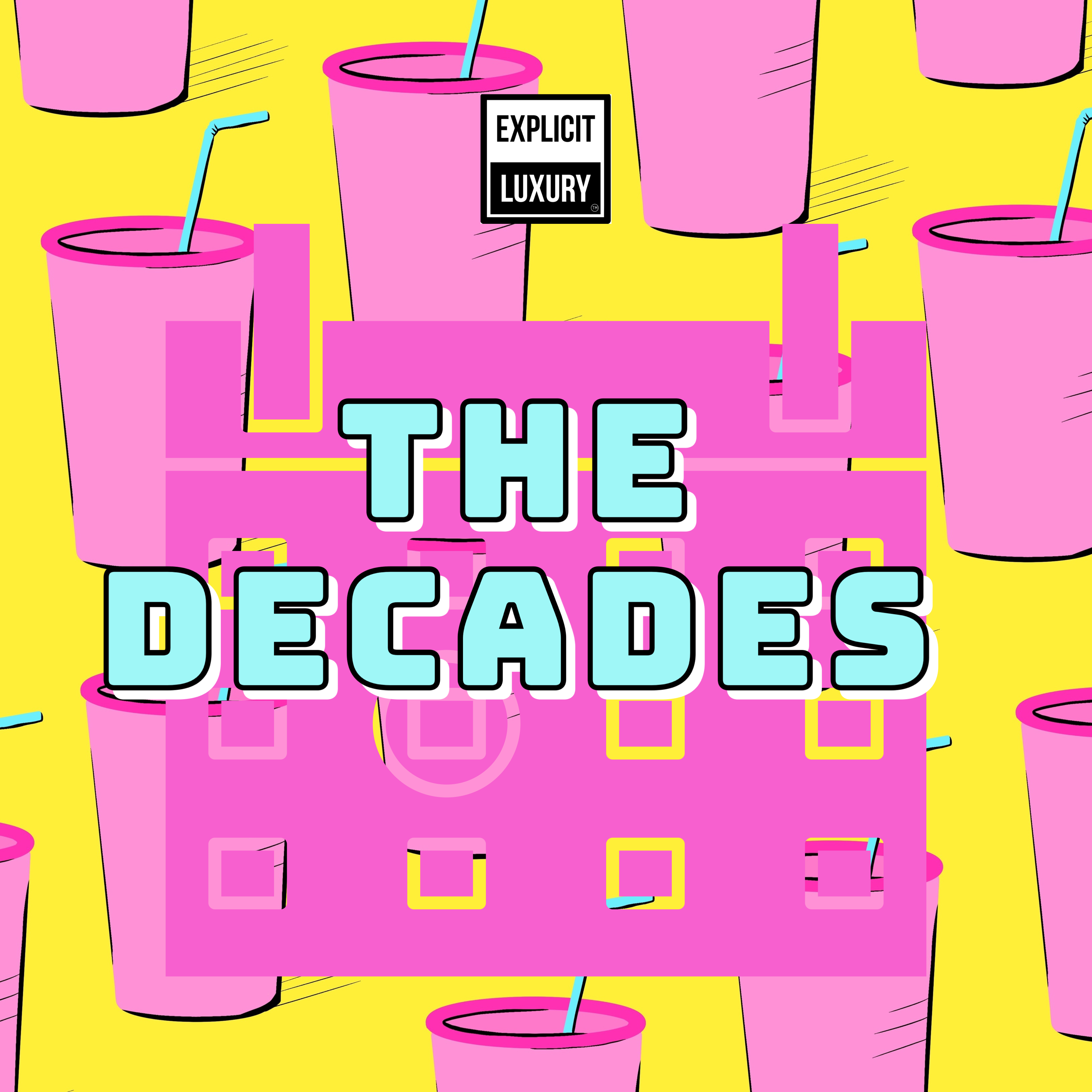 The Decades Tumblers