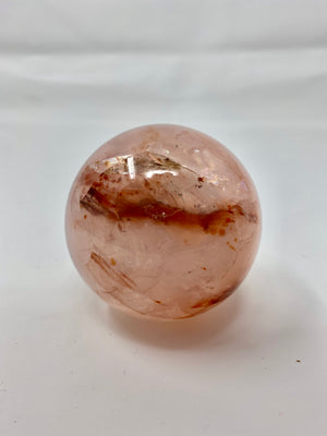 (Huge hematoid quartz sphere)